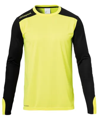 Produktbild von uhlsport Tower Torwarttrikot langarm gepolstert fluo gelb/schwarz 128