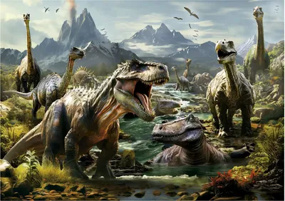Zdjęcie produktu dla Wilde Dinosaur Puzzle 1000Stü ck