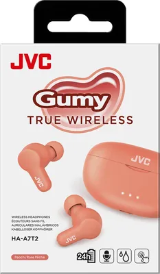 Produktbild von JVC HA-A7T2, True Wireless Stereo (TWS), 20 - 20000 Hz, Anrufe/Musik, 8,4 g, Kopfhörer, Pink