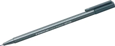 Image de 10x Staedtler® 334-8 feutre fin triplus® 0,3 mm gris