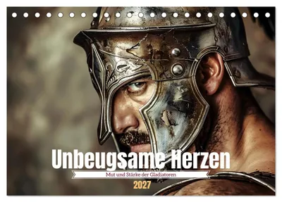Produktbild von Unbeugsame Herzen (Tischkalender 2027 DIN A5 quer), CALVENDO Monatskalender