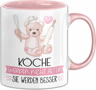 Produktbild von Köche Werden Nicht Älter Sie Werden Besser Koch Geschenk Tasse Lustiger Spruch (Rosa)