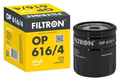 Produktbild von Ölfilter FILTRON OP 616/4 Anschraubfilter für VW Polo Schrägheck (6R1, 6C1) für AUDI A1 Sportback (8XA, 8XF) A1 Schrägheck (8X1, 8XK) für SKODA FABIA