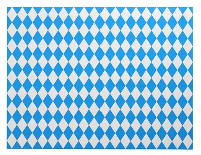 Produktbild von 100 Tischsets, Papier 30 cm x 40 cm "Bayrisch Blau"