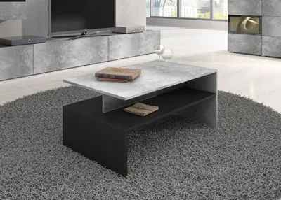 Image de Table basse moderne BRYCE, béton