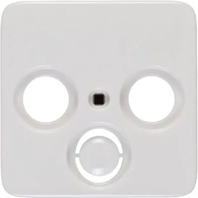 Imagen del producto de Cubierta para toma de antena "Creo" en color ultra blanco, marca Legrand, modelo 776282