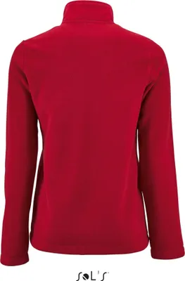 Produktbild von SOLs 02094 | Damen Plain Fleece Jacke Norman - Farbe: Red - Größe: XL