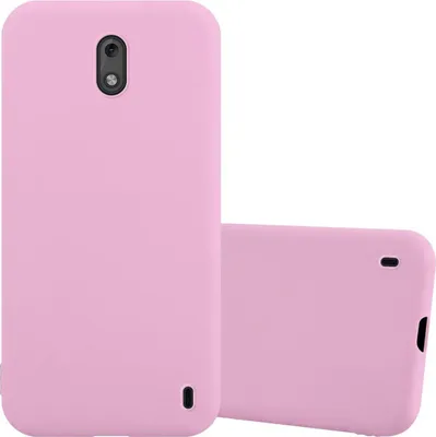 Produktbild von Cadorabo Hülle für Nokia 2 2017 Schutzhülle in Rosa Handyhülle TPU Silikon Etui Case Cover