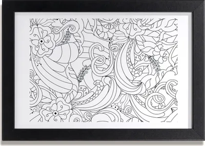 Produktbild von Bild 30x20 MDF-Rahmen, Wandkunst Verzierungen