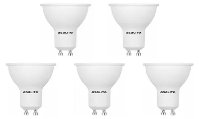 Produktbild von Asalite GU10 LED-Spot 3W 260lm 4000K neutralweiß 5 Stück