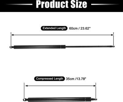Image de Verin š€ Gaz 600N Universel Amortisseur š€ Gaz 600mm Levage de Porte RV Placard Support