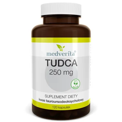 Zdjęcie produktu dla Medverita TUDCA 250 mg - 120 kapsułek