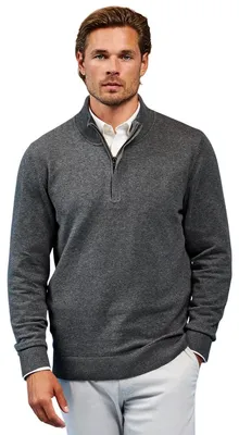 Immagine prodotto di Asquith & Fox - Felpa con zip da uomo RW6640 (M) (Charcoal)