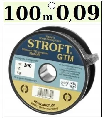 Image de Stroft GTM Fil de pêche compétition 0.09 mm 100 m