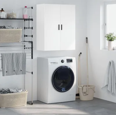 Immagine prodotto di vidaXL Armadio a muro bianco 69,5x34x90 cm