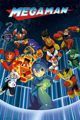 Produktbild von Erik Editores Mega Man Plakat Mehrfarbig Mehrfarbig One Size
