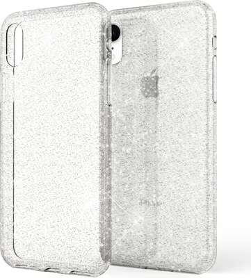 Image de Étui NALIA pour iPhone XR, étui silicone fin et brillant, transparent