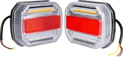 Produktbild von TT TECHNOLOGY TT.12018L+TT.12018P LED-Rückleuchten mit 4 Funktionen (links+rechts)