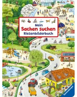 Image de Ravensburger Buch Pappbilderbuch Mein Sachen suchen Riesenbilderbuch 41751