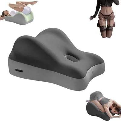 Produktbild von Omgoods – Ergonomisches Sitzkissen mit Rückenstütze aus Memory-Schaum