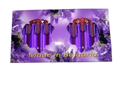 Image de Lavande - 10 flacons d'huile essentielle de lavande, contenant 2,15 ml de parfum.