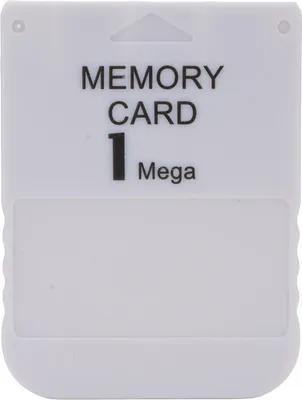 Immagine prodotto di scheda di memoria da 1 MB per console PS1 High Speed Game 1 Mega per sistema di gioco classico