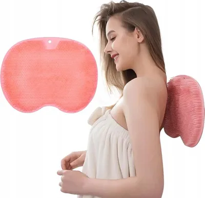 Produktbild von Silikon-Dusche-Massagegerät, Rücken- und Beinwäscher, Bürste