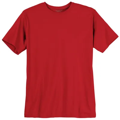 Produktbild von Herren Redfield T-Shirt rot Übergröße Tom