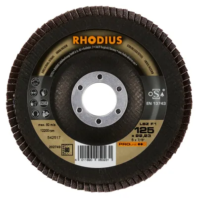 Produktbild von Rhodius 205586 LSZ-F1 Mop wheel Diameter 125 mm 1 pc(s)