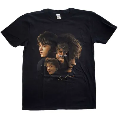 Immagine prodotto di Lewis Capaldi - Maglietta media unisex con fotomontaggio - Nero
