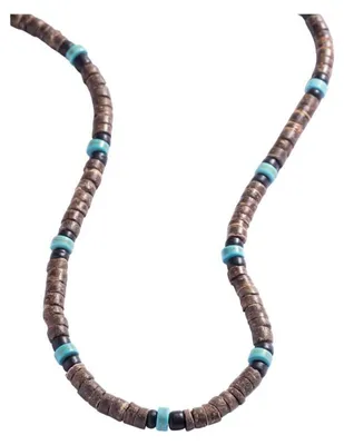 Immagine prodotto di Collana di perle con turchese per uomo MCGN5080