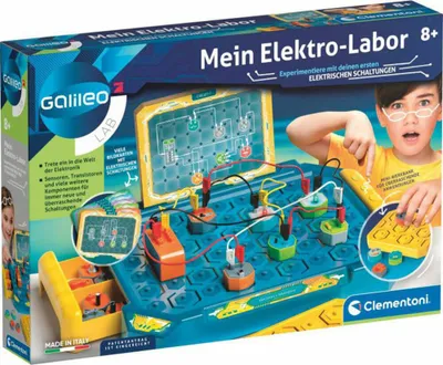 Obrázok produktu pre Clementoni Galileo - Moje elektrické laboratórium