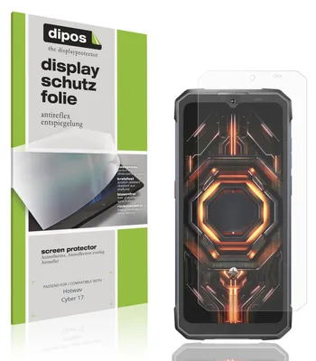 Produktbild von 4x Schutzfolie für Hotwav Cyber 17 matt Displayschutzfolie Folie Display Schutz dipos
