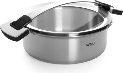 Produktbild von Woll Concept PRO Bratentopf mit Deckel - Induktiv -, Ø 24 cm, 9 cm hoch, 4,0l -