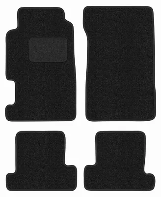 Productafbeelding van Velours automatten voor Honda Prelude IV 1991-1996 (coupé) – 4-delig, antraciet, op maat – Wielganizator ANTHRA