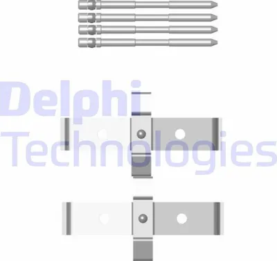 Image de Kit d'accessoires, mâchoire de frein à disque