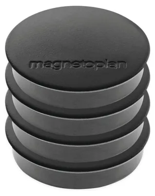 Obrázok produktu pre Magnetoplan 16642412 Magnet Discofix Standard na blistri 4 ks čierny