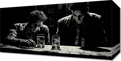Image de Image 40 x 20 cm Les conspirateurs