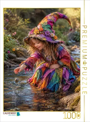 Produktbild von CALVENDO Puzzle Lieblinsplätzchen am Bach | 1000 Teile Lege-Größe 64x48cm Foto-Puzzle für glückliche Stunden