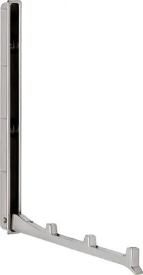 Immagine prodotto di Gancio a ribalta Came - 3 ganci, altezza 177 mm, effetto acciaio inox ZN