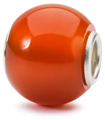 Produktbild von Trollbeads Runder Karneol Bead TSTBE-00023