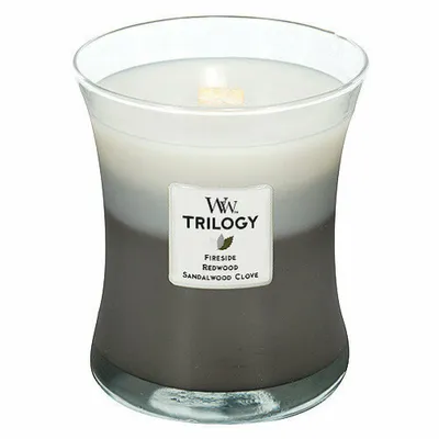 Produktbild von WoodWick Warm Woods Duftkerze 275 g