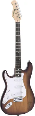 Image de DIMAVERY ST-203 E-Gitarre LH, sunburst (26211135)