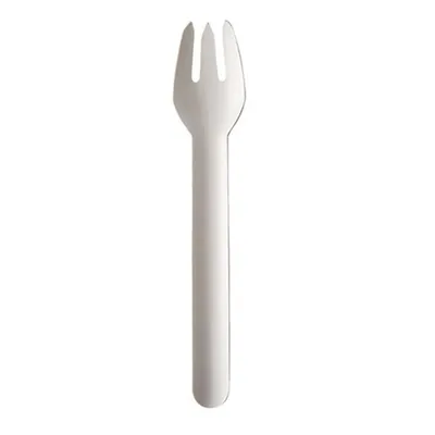 Produktbild von Papstar 25 Gabeln, Papier "pure" 15,7 cm weiss