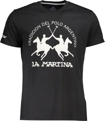 Immagine prodotto di LA MARTINA T-shirt uomo tessile nero SF20648 - Taglia: XL