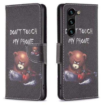 Image de Étui pour Samsung Galaxy S23 Plus 5G en simili cuir, motif 1, neuf