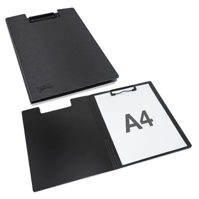 Produktbild von Rapesco 1641 - Schwarz - 100 Blätter - A4 - Polypropylen (PP) - 236 mm - 12 mm