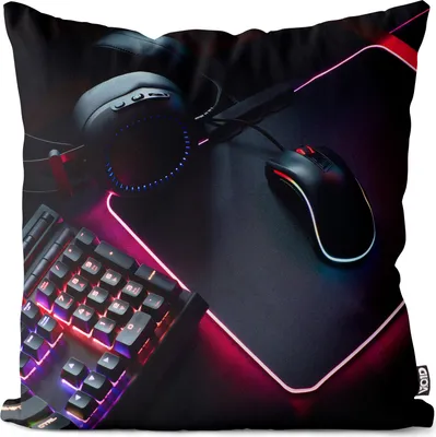 Produktbild von VOID Gamer Set Up Gaming Kissenbezug Kissenhülle Polyester wasserfest Outdoor Indoor