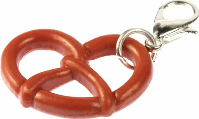 Produktbild von Brezel Charm Wiesn  Anhänger Bettelanhänger Miniblings braun Brezn