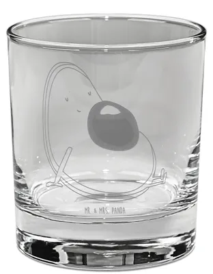Produktbild von Mr. & Mrs. Panda Tumbler Avocado Schwangerschaft - Transparent - Geschenk, Liebe, Glas, Whiskey, Whisky, Geburt, Schwanger, Whiskeyglas, Whiskyglas